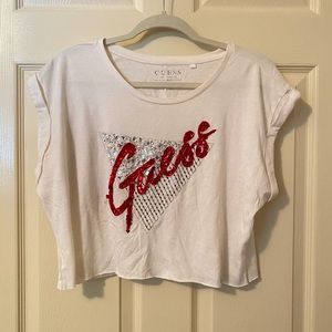 rhinestone guess shirt
